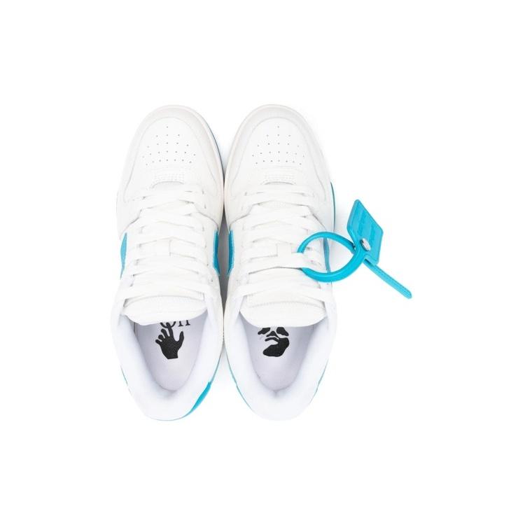 (WMNS) Off-White Out Of Office Low-Top Sneaker 'Blue White' Women's OWIA259S23LEA0010145