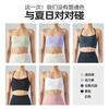 Ningbo Dashu T-word Back Neck Sling Beautiful Back Bra Shock-proof Sports Underwear with Chest Pad Yoga Fitness Vest