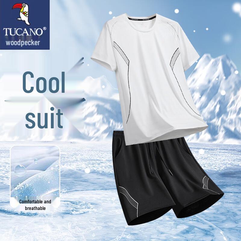 TUCANO Men s Summer Casual Sportswear Set 2XL