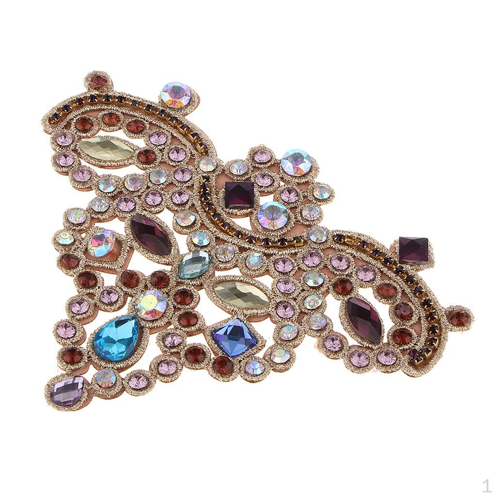 Аппликация из страз / Блестящая нашивка / Украшение для одежды / , Multicolor1