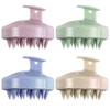 Silicone Scalp Brush Body Massage Brush Bath Shower Brush Salon Hairdressing Tool Scalp Massage Comb Hair Washing Comb