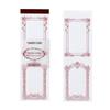 Momo Memory Freeze Series: Tearable Embossed Retro Sticky Notes and Journal Decor