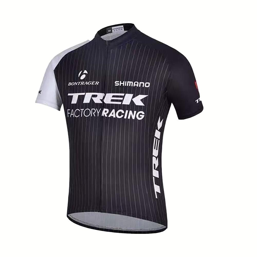 TREK Sommer Radtrikot Set Herren Team Radsportbekleidung Kurzarm Fahrradtrikot Set