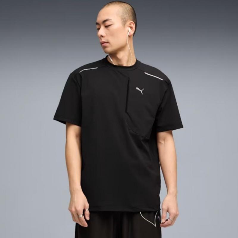 Puma Relaxed Warp Knit Pocket Tee 636825