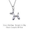 Vintage Animal Pendant Necklace Cat Animal Charm Necklaces Forest Ocean Western Jewelry Gift For Making DIY
