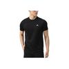 Adidas Classic Three Stripes Quick-Dry T-Shirt Breathable Casual Fashion Trend Sports Crew Neck Short Sleeve Men Tops Black KC3741