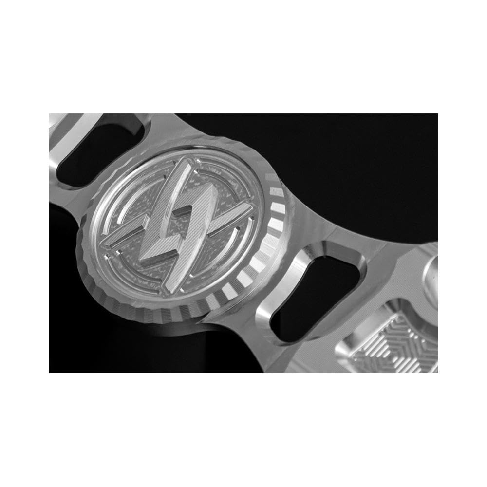 PMC Billet Honeycomb Handle Upper Shining for Part Number Clamp, Silver, Z900RS, 189-5492