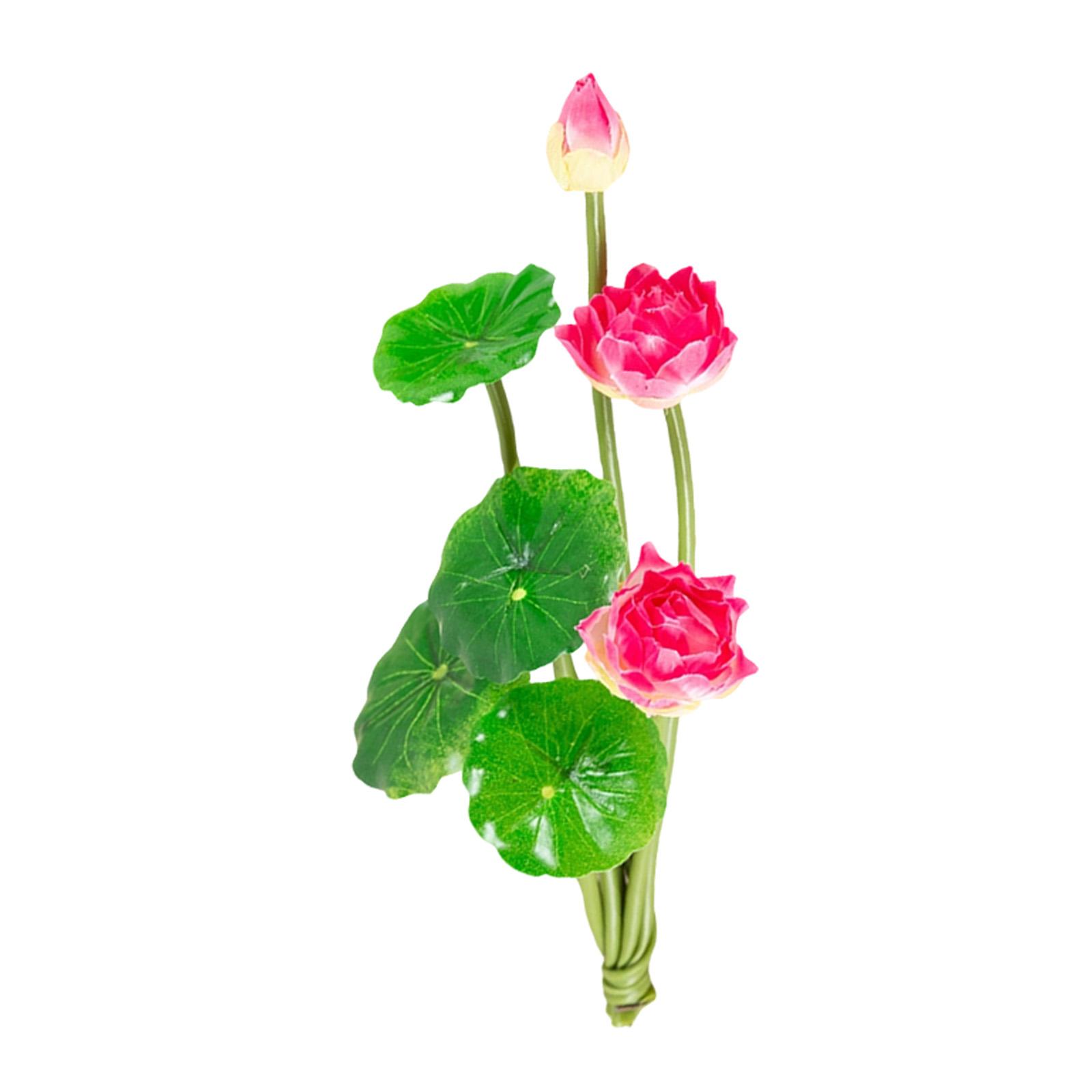 

Искусственный маленький цветок, Декоративный предмет для гостиной, Украшение для аквариума/пруда one size