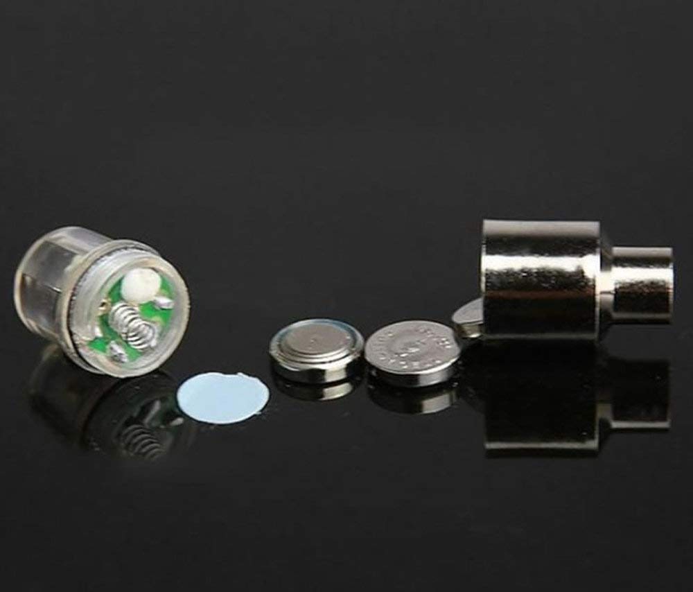 SUNNY YKTL02-SNY Tire Valve Cap LED Lights, Operated with Vibration Sensor, Rainbow, Auto