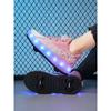 Champion Runaway Shoes Children Adult Rotating Buckle Double Wheel Removable Colorful Light Rechargeable Casual Roller Skates