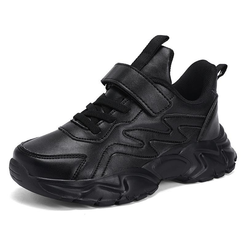 Boys' sports shoes, middle-aged children's little white shoes, school performances, middle-aged children's shoes, lightweight one-piece generation