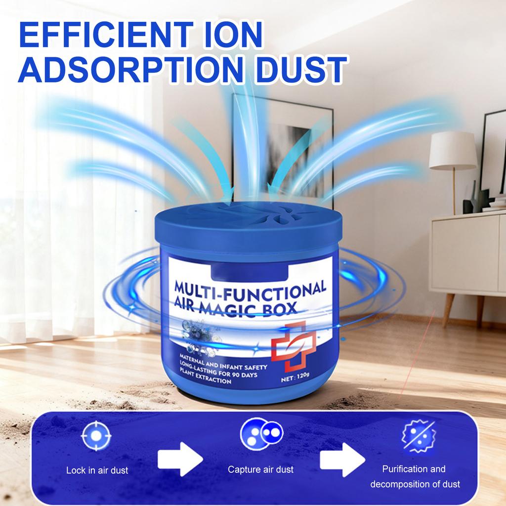 Indoor Purification Removal Box,Plant-Based Multi-Functional Freshener For Bedrooms, Closets & Pet Areas –  Easy Placement & Long-Lasting Freshness