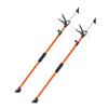 VEVOR Cabinet Jack Support Pole, 2-Pack, 116-290 Cm Steel Telescopic Quick Support Rod