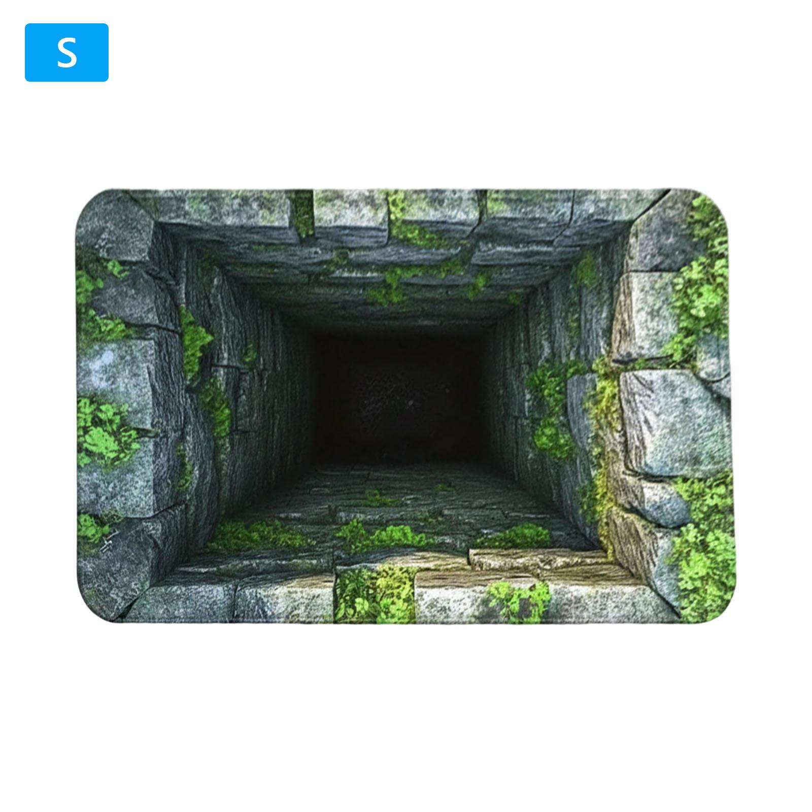

3D Optical Illusion Rug That Looks Like A Hole Illusion Floor Mat for Door Entrance Living Room Or Area Decoration