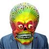 Angriffe Mars Soldat Halloween Maske Vollkopf Latex Gruseliges Alien Gehirn Party Maske UFO Mars Cosplay Kostüm Requisiten