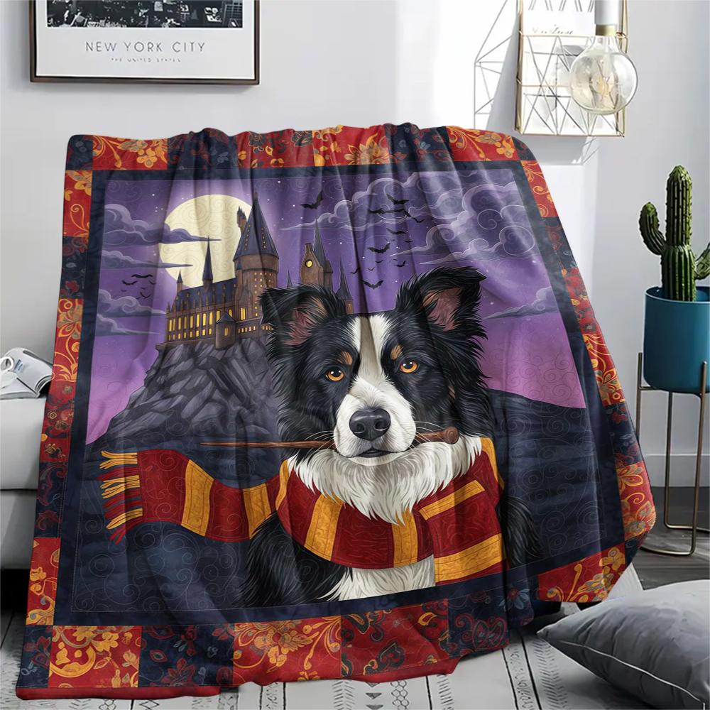 1 Stück Flanelldecke mit Cartoon-Druck, Hohe Qualität, Bequem für alle Jahreszeiten, Heimdekoration, Wärme und Komfort, Perfekt als Weihnachts- oder Geburtstagsgeschenk
