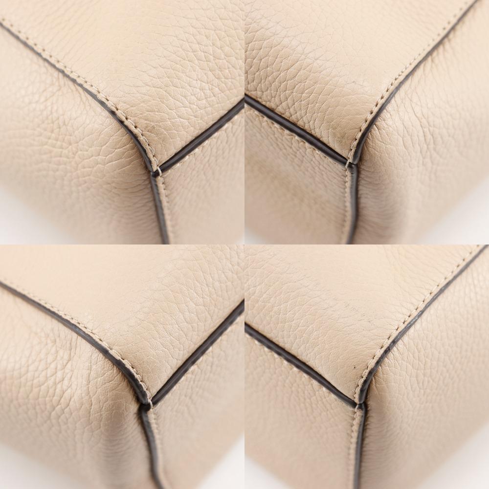 Michael Kors Tote Bag beige leather Women Used