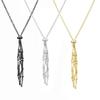 Adjustable Chain Mesh Pendant Necklace Empty Cage Crystal Stone Holder Necklace