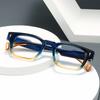 Latest Fashionable HD Square Frame for Men Reading Eyeglasses Retro Neutral High Quality Luxury Versatile Anti Blue Ray Eyeglasses