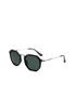 Dee Franklin Roller HEX Matte Sunglasses, Black/Black, DFSU090003-BLAC