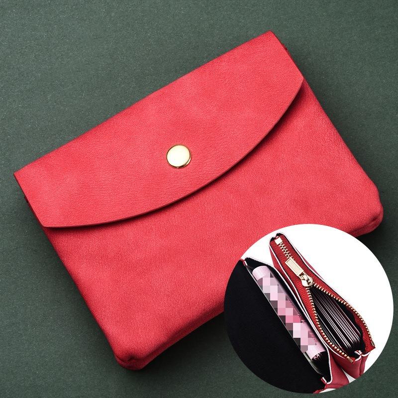 Coin Purse  Women's Card Case Soft Leather Small Bag  Coin Case  Men's Mini Small Wallet Key Case  Earphone Storage Bag