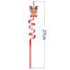 Spiral Christmas Plastic Straw Food Grade Christmas Party Decor Christmas Cartoon Straw  Children
