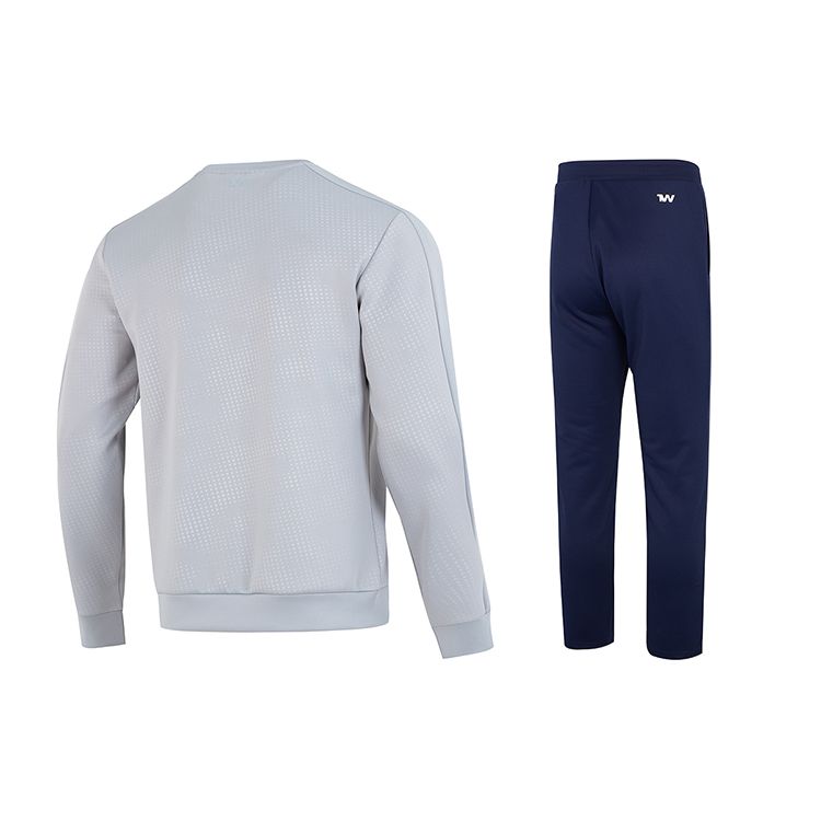 Under Armour Crew Neck Sweatshirt Pullover Knit Long Pants Casual Sports Suit Men Suit 22600303-011+21500737-408