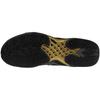 Mizuno Wave Exceed TOUR 6 AC Tennis Dark and Size 2E Shoes, Gray, Gold, Black, 23.5 cm,