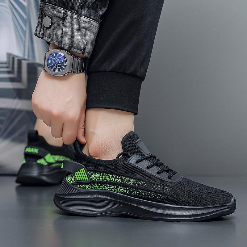 Men’s Summer Sports Shoes Casual Lightweight Running Sneakers Tennis Shoes Black Basketball Shoes for Students Large Size 48 49 50