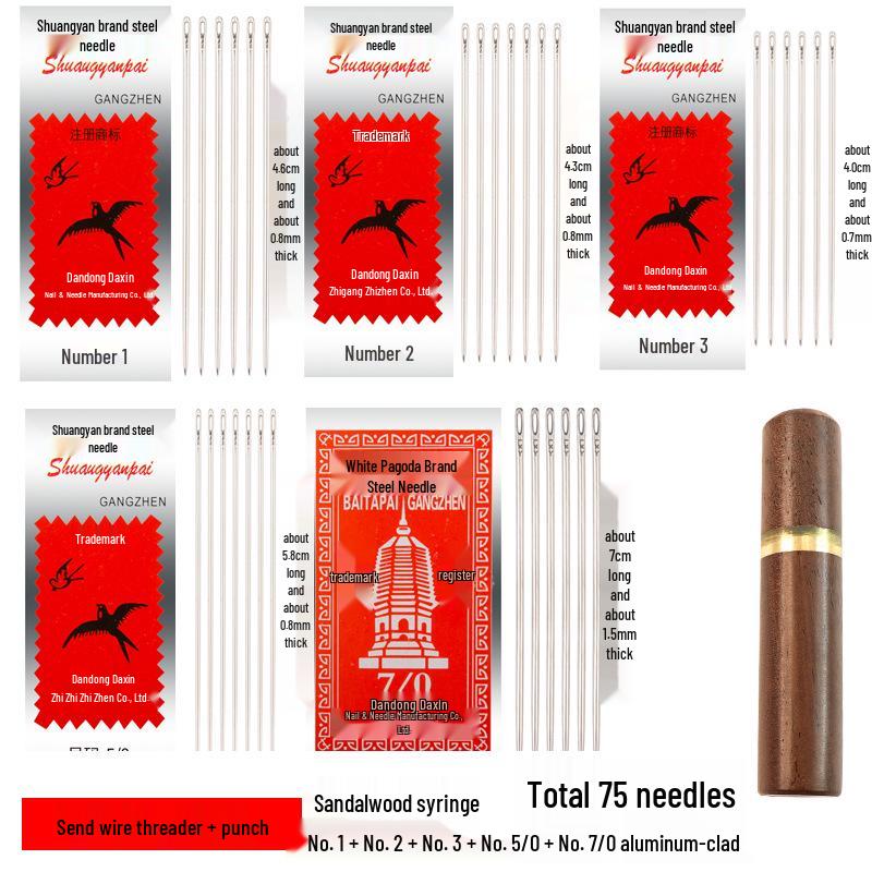 Steel Hand Sewing Needle for Embroidery and Clothes