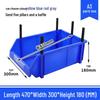 Industrial Slanted Plastic Parts Storage Bin