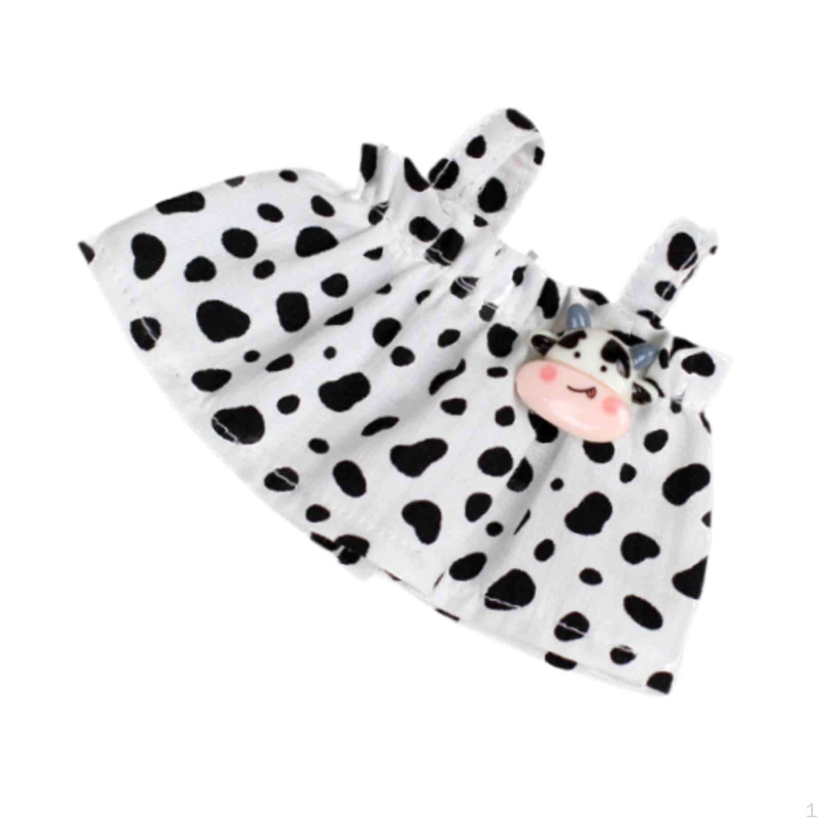 Платье для куклы 17 см Мультяшный детский костюм Аксессуар Мода Плюшевые аксессуары — фото 11