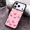 Flamingo Phone Case for iPhone 17 16 15 Pro Max Air 14 13 12 11 Plus Shockproof Cover