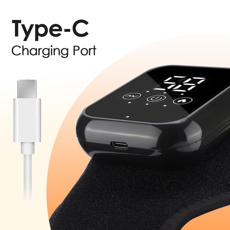 Universal Electric Ankle Massager Vibration Hot Compress Foot Massager Support Brace Ankle Heating Pad with Massage