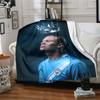 Man City's Haaland Celebration Blanket Warmthful Decor Great for Bed Chair Office for All Seasons Digital Print Birthday Christmas Gift Blanket