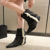 Winter Warm Comfortable Casual and Fashionable Short Boots Non-slip and Wear-resistant New Women's Shoes Chaussure Femme