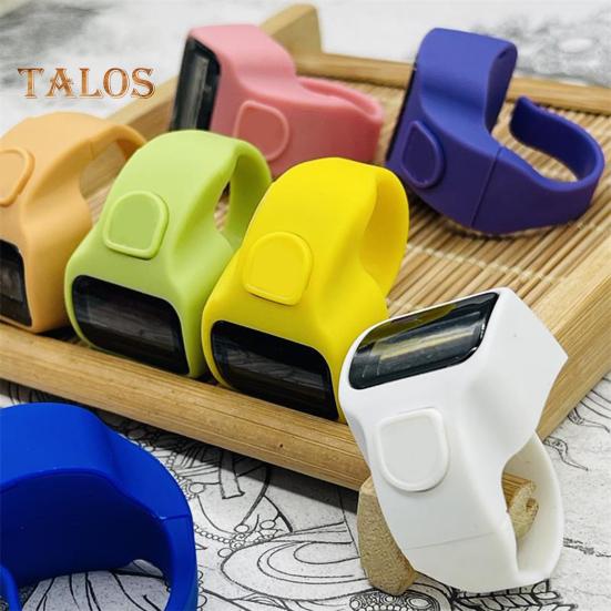 Ηλεκτρονικός μετρητής δακτυλίων 3 τμχ με φως LED 5-ψήφιος μετρητής αριθμών Clicker LCD Ψηφιακή οθόνη Εγχειρίδιο Clicker Mini Hand Tally Counter με δυνατότητα επαναφοράς