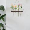 Plant Propagation Station Planter Hanging Propagator for Home Garden Desktop Wall Hanging Test Tubes Vase Planter Hydroponic