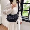 Large capacity dumpling bag spring and summer niche versatile cloud pleated bag women's bag high-end shoulder bag messenger bag
