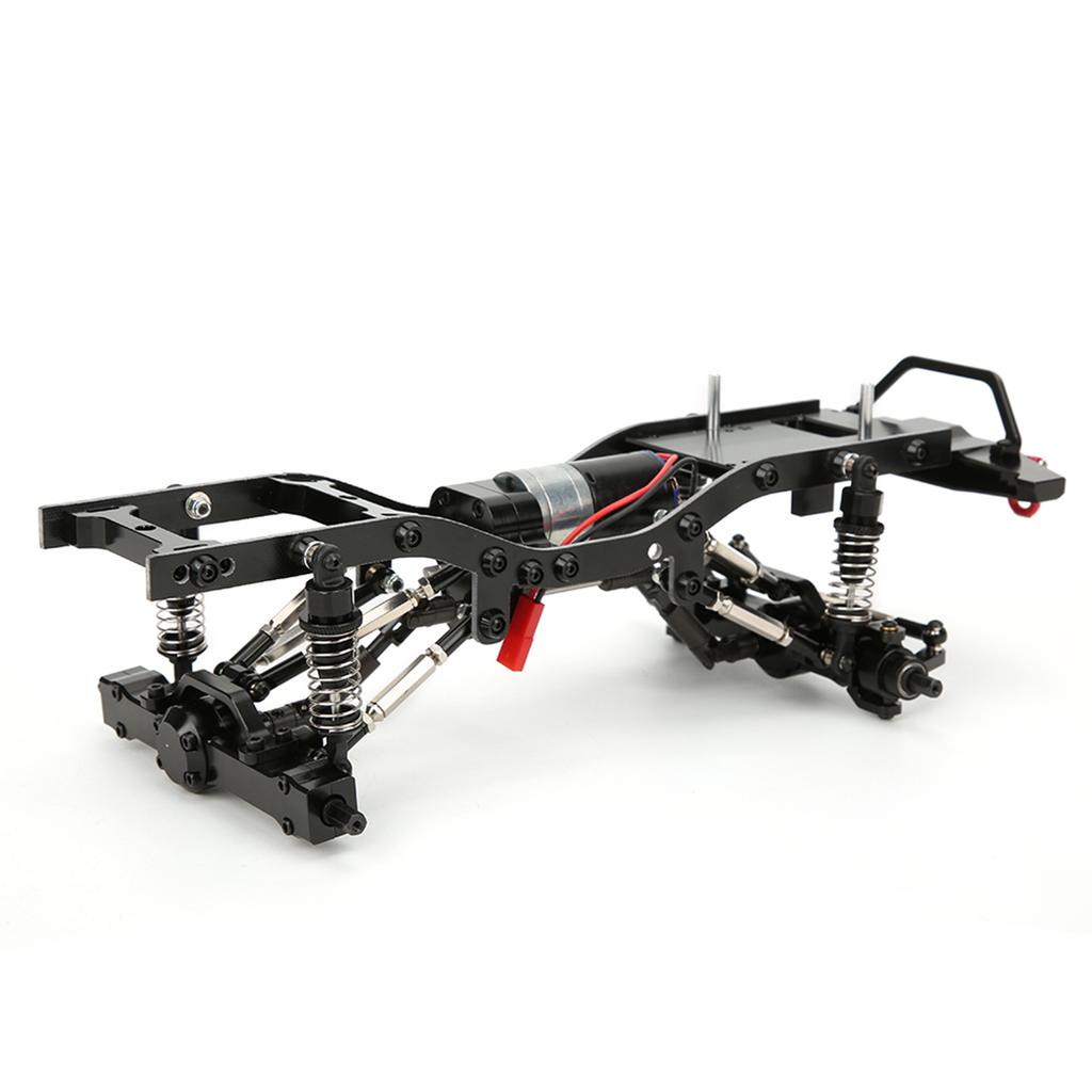 Metal 1 16 RC Car Body Chassis Frame Kit Accessory Fits for WPL C14 C24(Black S WPL C14BL )