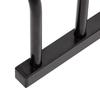 Porte-vélos - VIDAXL - 6 vélos - Acier - Au sol - Noir
