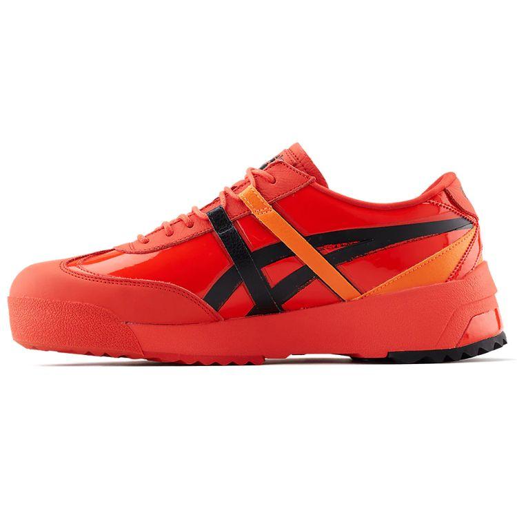ONITSUKA TIGER Delegation Leather Shock Absorbing Comfortable Slip Resistant Durable Low Top Lifestyle Casual Shoes Unisex Casual Shoes 1183A956-601