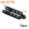 DIY Ball Parts Compatible with 6571 6572 32195 57515 MOC High-tech Accessories Building Block Steering Shock Absorber Arm with