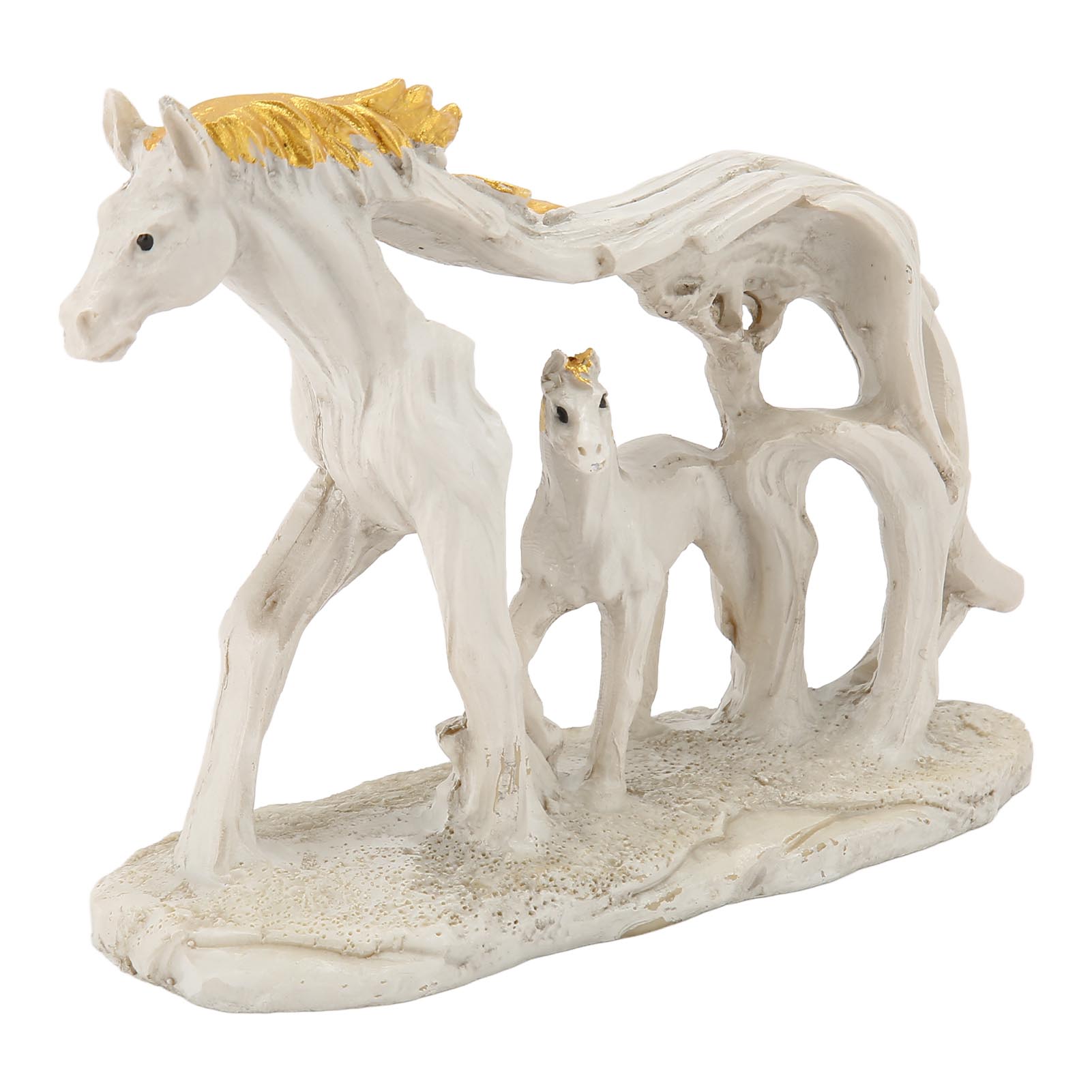 

Статуэтка лошади Инновационная ручная работа Символ успеха и счастья Полая смоляная скульптура лошади для