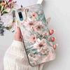 For Huawei Y6 Pro 2019 MRD-LX2 Case Fashion Flower Love Silicone TPU Shockproof Cover For Huawei Y6Pro Y16 pro 2019 Phone Cases