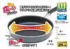 Nansen Japan 28cm Wide-Bottom Frying Pan - Induction and Gas Stove Compatible - Cooks Up To 8 Hamburgers At Once - Flanged Rim for Increased Strength