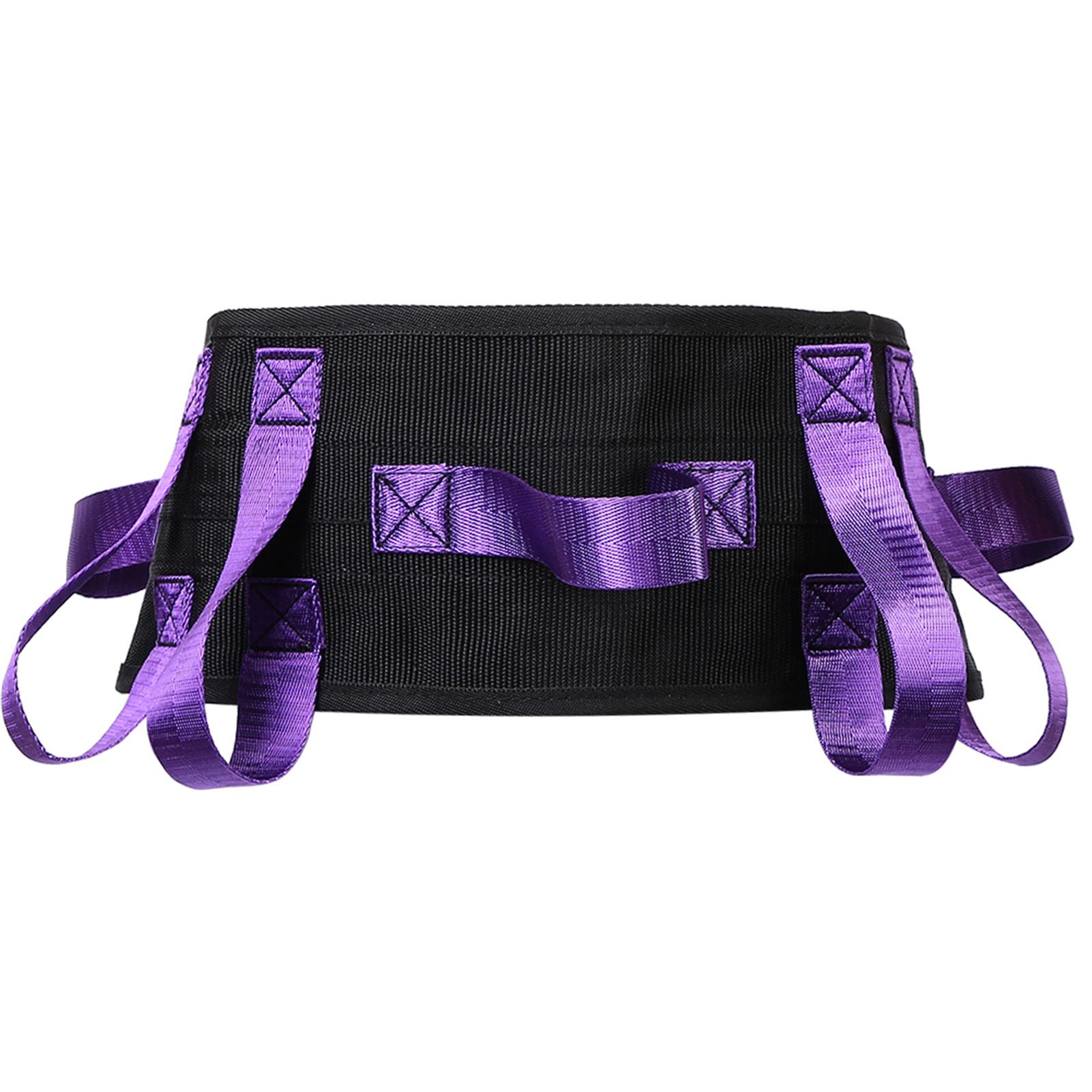 

Пояс для вытяжения пожилых людей, ремень безопасности для ходьбы и перемещения пациентов, сестринский пояс безопасности, фиолетовый фиолетовый