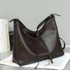 Underarm Bag Woman Vintage Vegetable Tanned Cowhide Bag Woman Shoulder Bag Large Capacity Bag