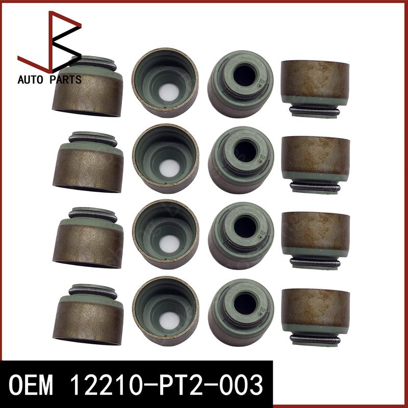 16 шт./комплект Кольцо уплотнительное маслосъемного колпачка клапана OEM 12210-PT2-003 12210PT2003 09289-07002 для HONDA CIVIC IV Hatchback 1987-1993 SUZUKI ALTO