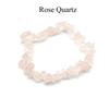 Reiki Healing Crystal Gravel Stretch Bracelet, Bohemian Energy Natural Stone Gemstone Bracelets for Women Men Christmas Halloween Jewelry Gifts 6-7mm